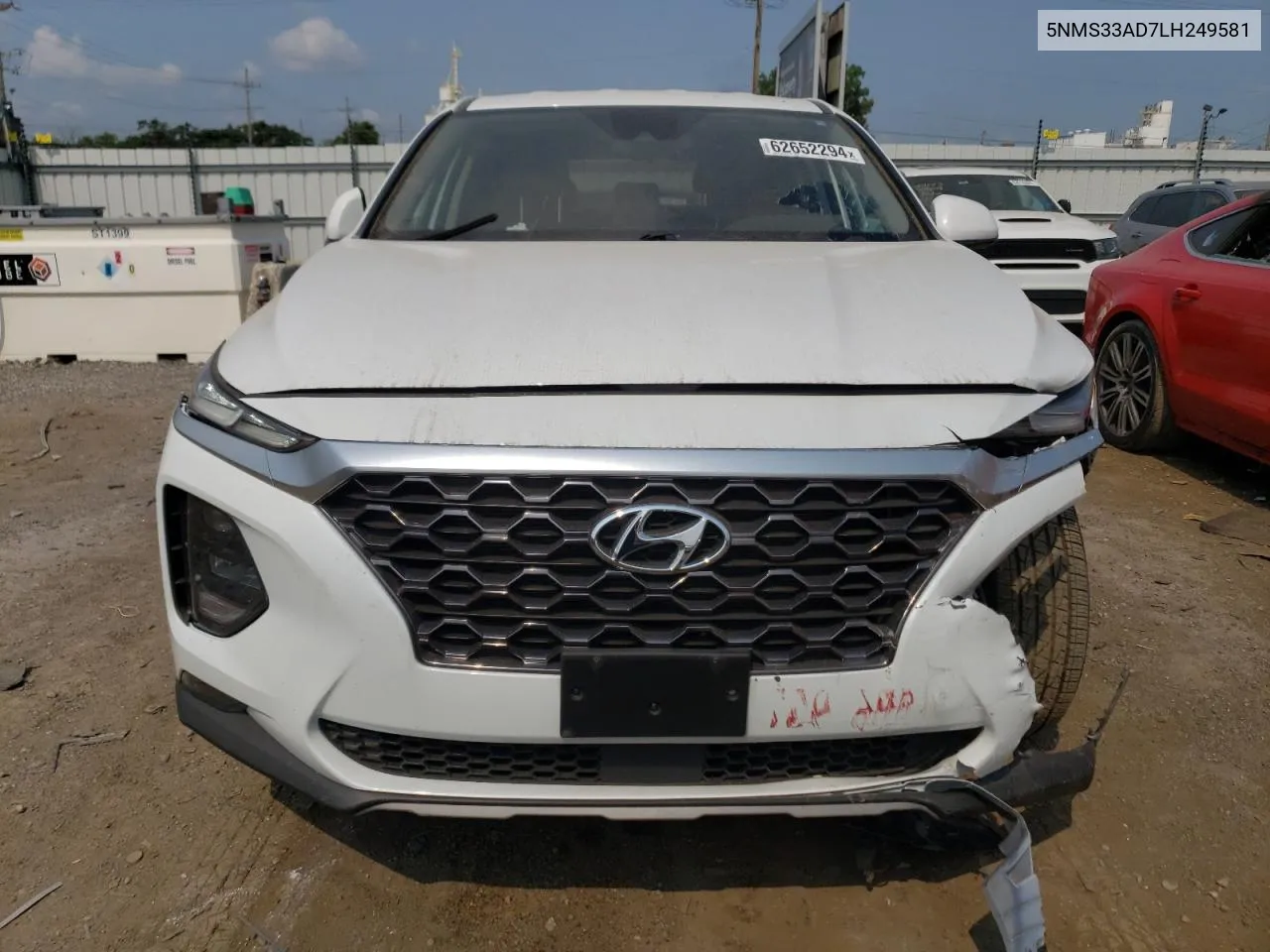 5NMS33AD7LH249581 2020 Hyundai Santa Fe Sel