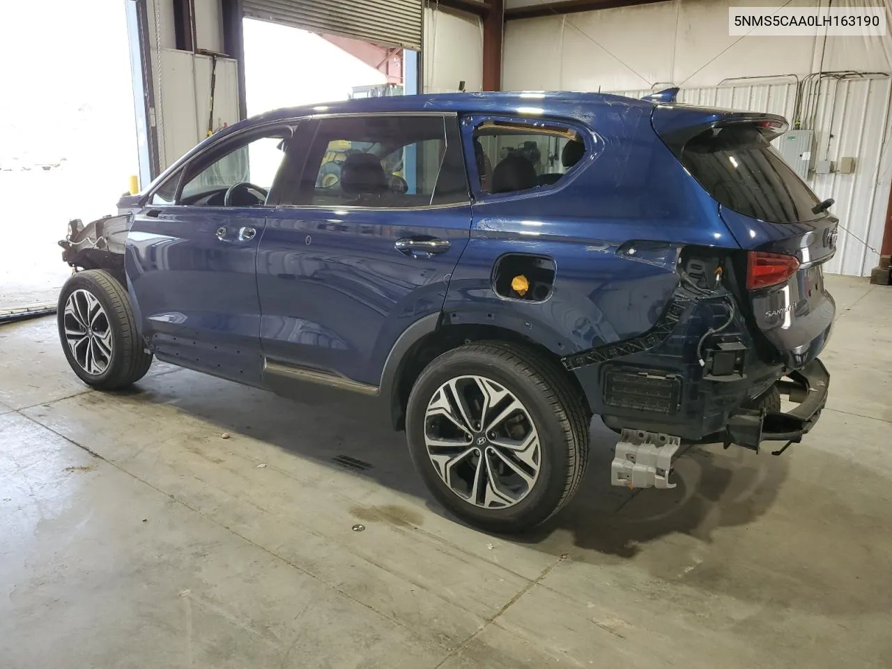 2020 Hyundai Santa Fe Limited VIN: 5NMS5CAA0LH163190 Lot: 62857344