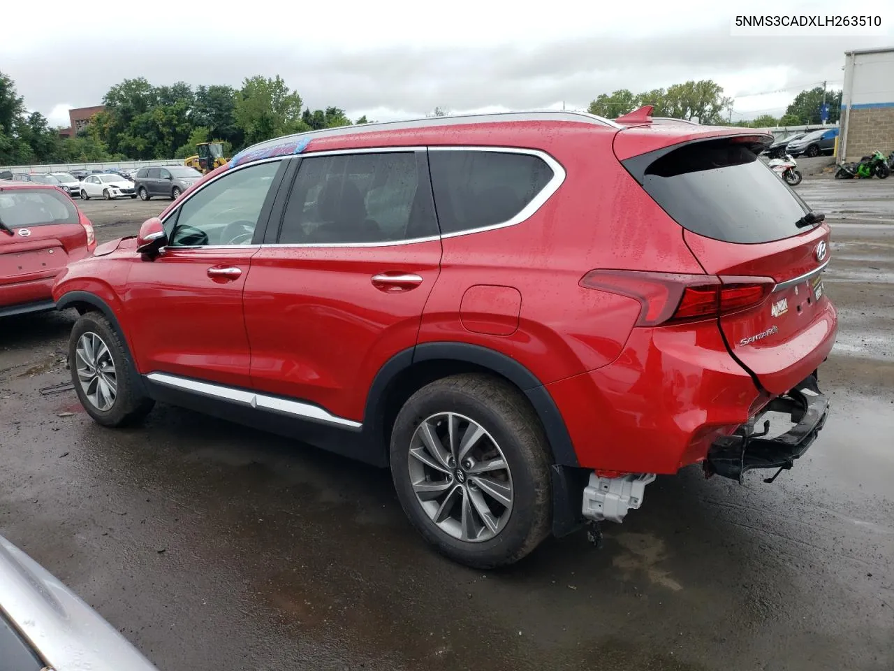 2020 Hyundai Santa Fe Sel VIN: 5NMS3CADXLH263510 Lot: 63514193