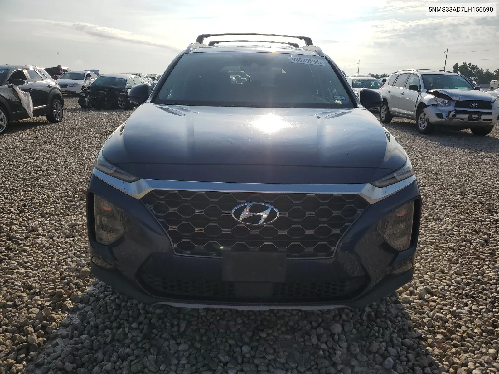 5NMS33AD7LH156690 2020 Hyundai Santa Fe Sel