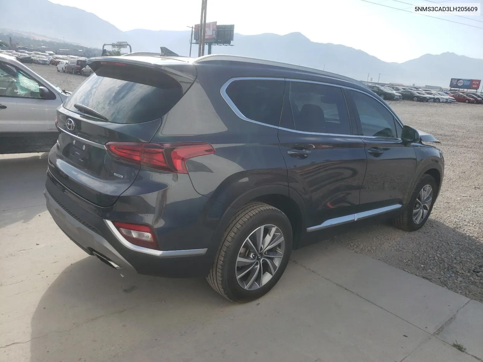 2020 Hyundai Santa Fe Sel VIN: 5NMS3CAD3LH205609 Lot: 63839664