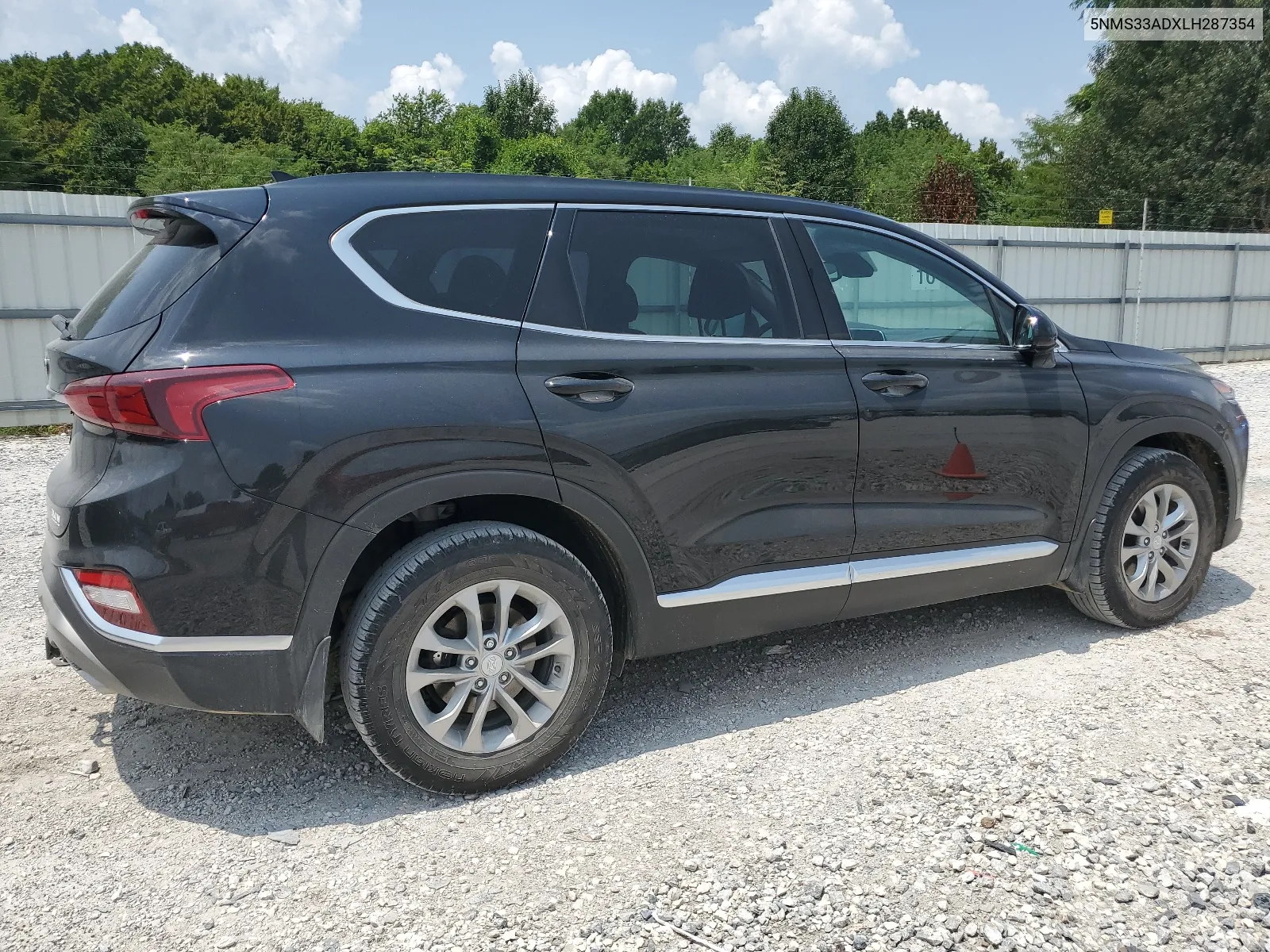 2020 Hyundai Santa Fe Sel VIN: 5NMS33ADXLH287354 Lot: 63882304