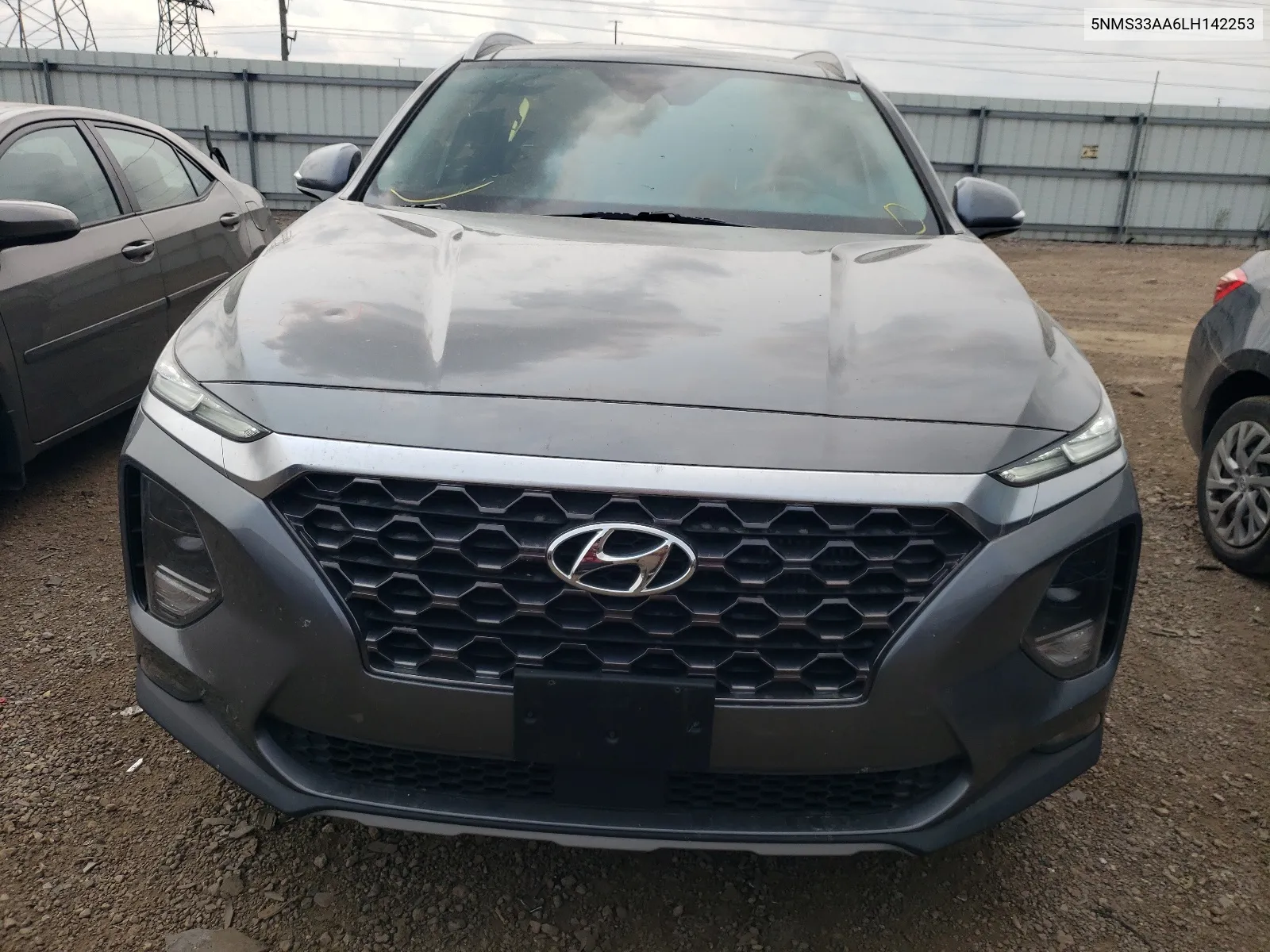 5NMS33AA6LH142253 2020 Hyundai Santa Fe Sel