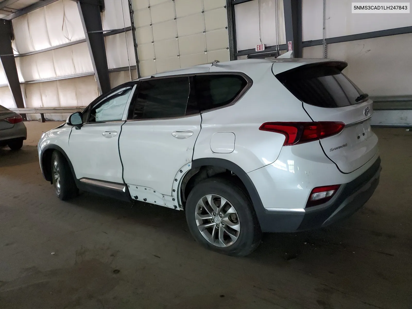 5NMS3CAD1LH247843 2020 Hyundai Santa Fe Sel