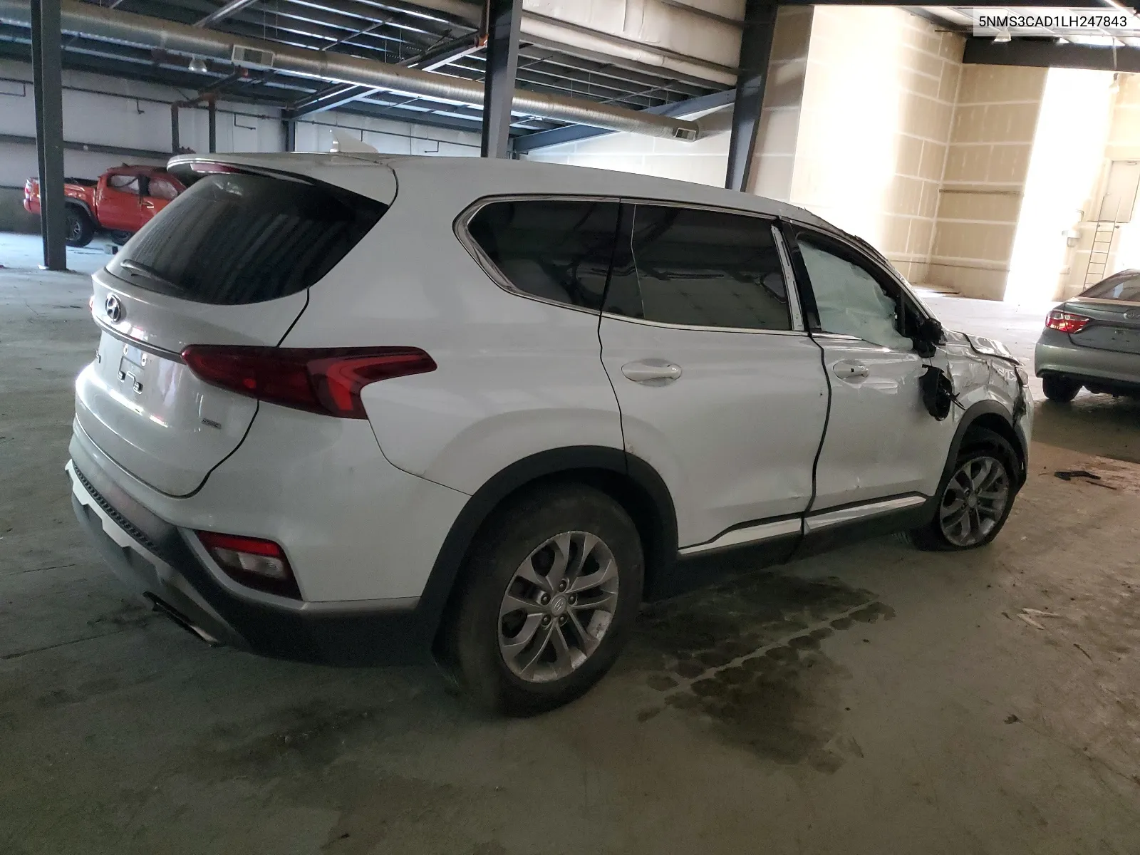 2020 Hyundai Santa Fe Sel VIN: 5NMS3CAD1LH247843 Lot: 64302504