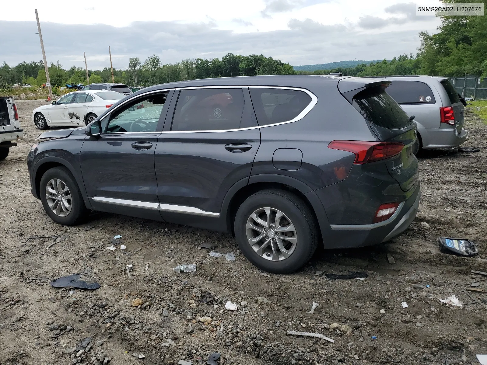 2020 Hyundai Santa Fe Se VIN: 5NMS2CAD2LH207676 Lot: 64410454