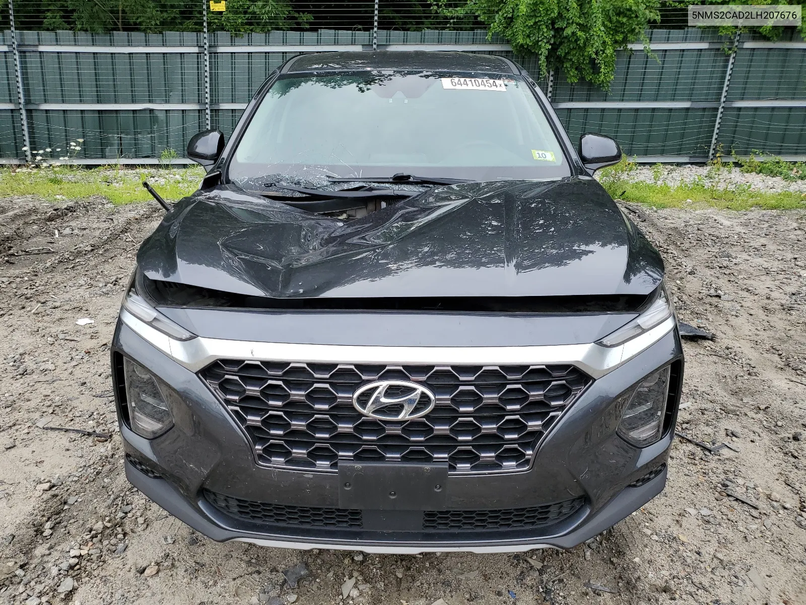 2020 Hyundai Santa Fe Se VIN: 5NMS2CAD2LH207676 Lot: 64410454