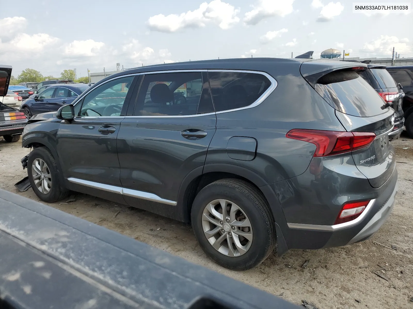 2020 Hyundai Santa Fe Sel VIN: 5NMS33AD7LH181038 Lot: 64798194