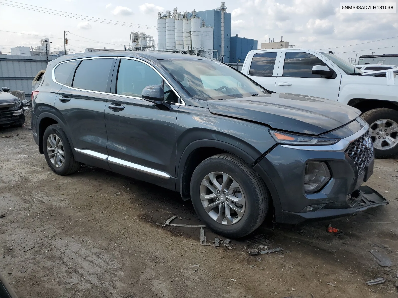 5NMS33AD7LH181038 2020 Hyundai Santa Fe Sel