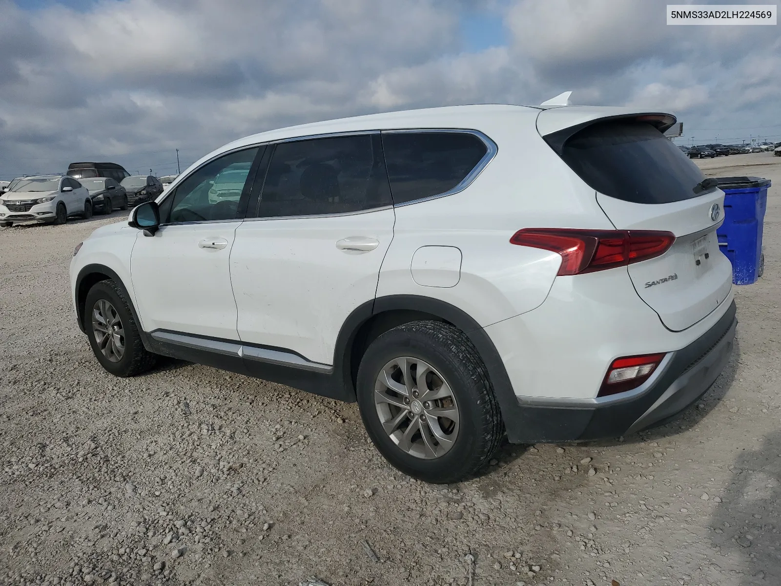 5NMS33AD2LH224569 2020 Hyundai Santa Fe Sel