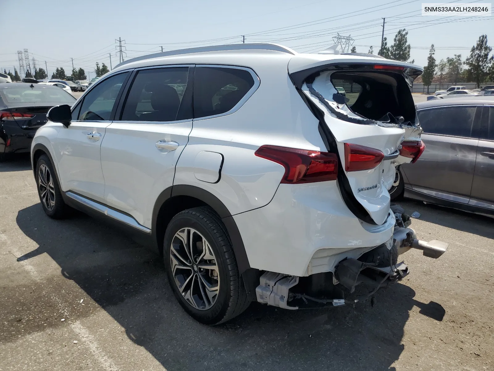 5NMS33AA2LH248246 2020 Hyundai Santa Fe Sel