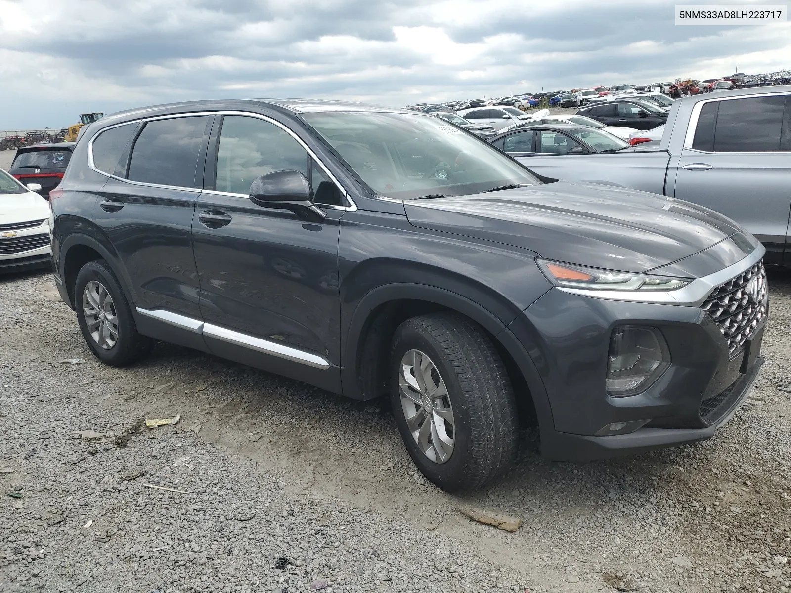 2020 Hyundai Santa Fe Sel VIN: 5NMS33AD8LH223717 Lot: 65103274