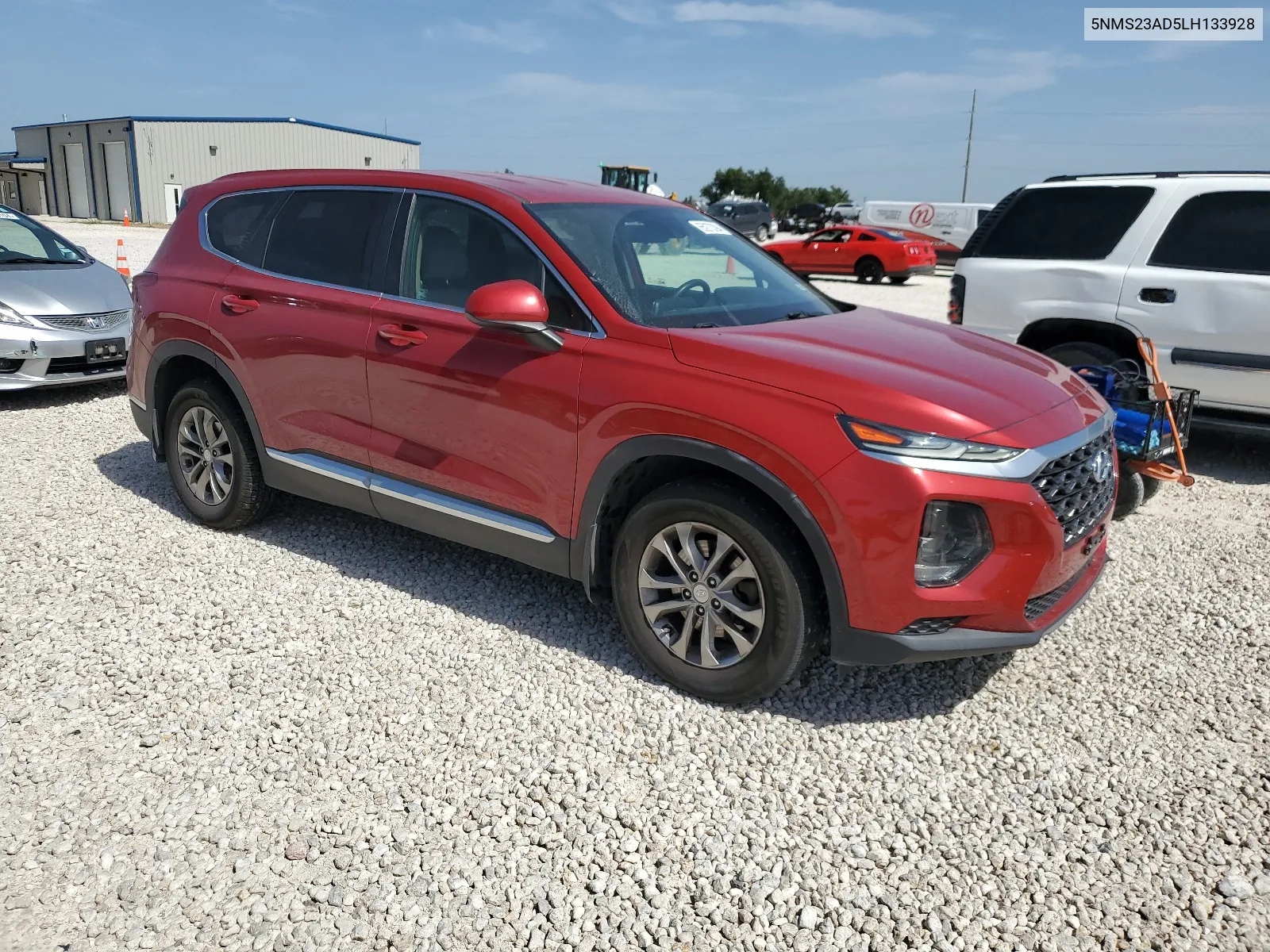 5NMS23AD5LH133928 2020 Hyundai Santa Fe Se