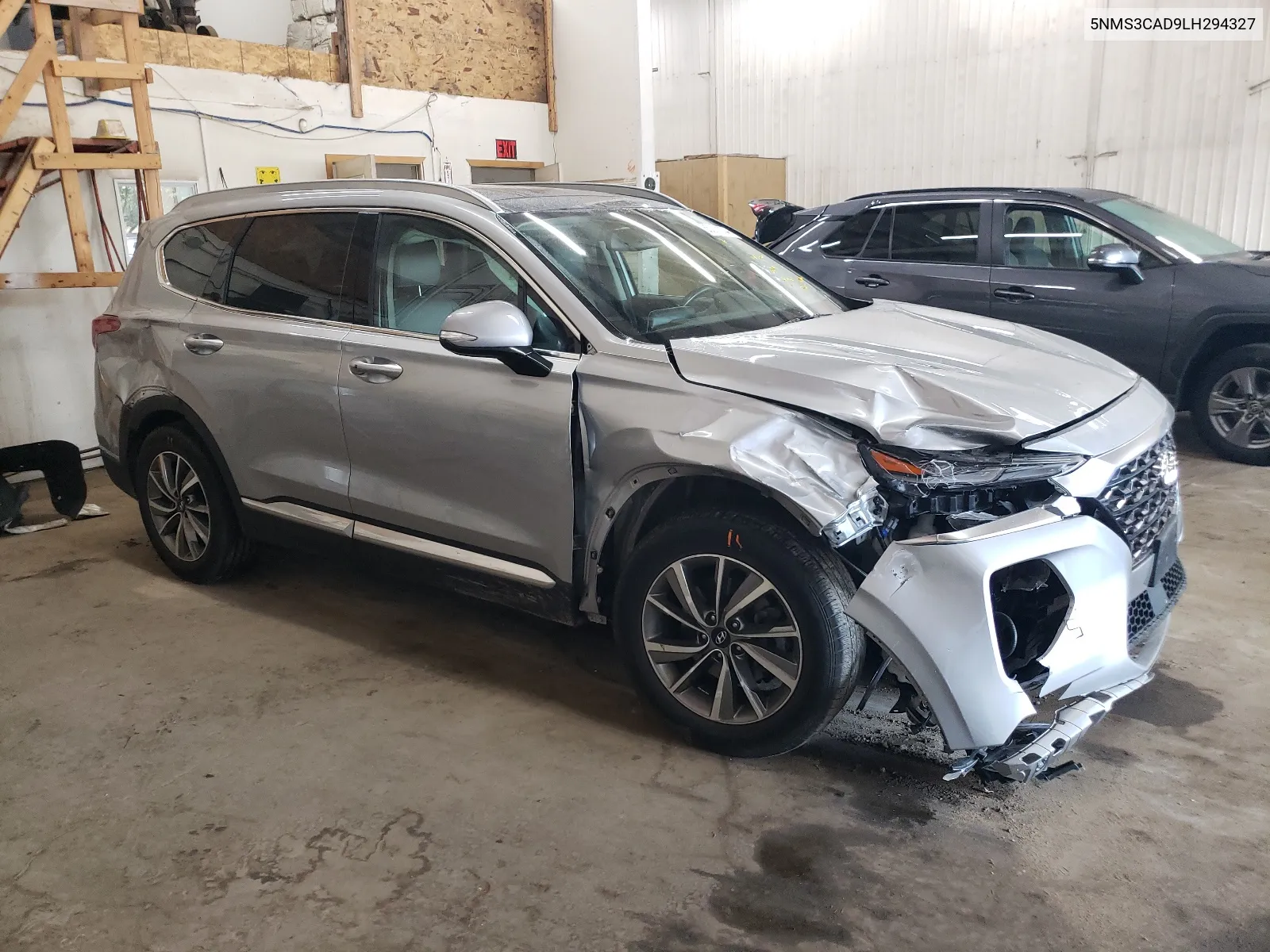 2020 Hyundai Santa Fe Sel VIN: 5NMS3CAD9LH294327 Lot: 65386004