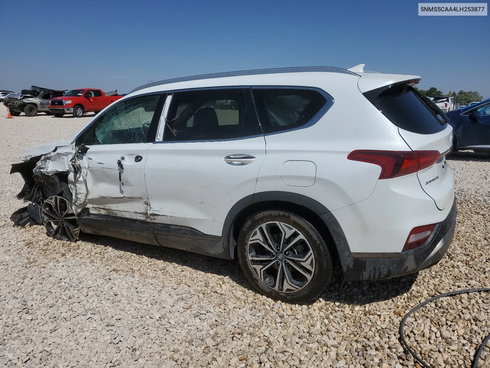 2020 Hyundai Santa Fe Limited VIN: 5NMS5CAA4LH253877 Lot: 65464964