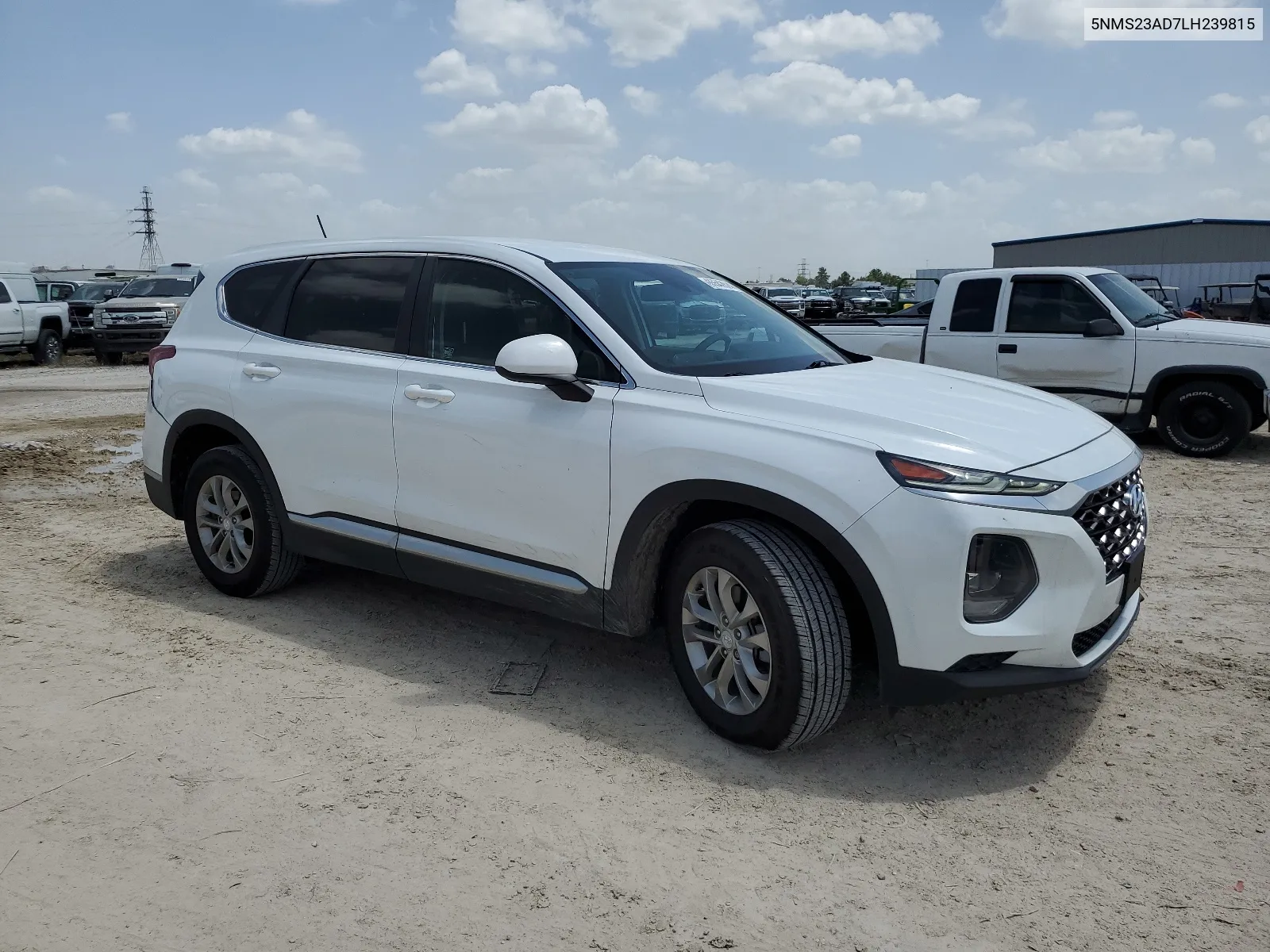 2020 Hyundai Santa Fe Se VIN: 5NMS23AD7LH239815 Lot: 65542624