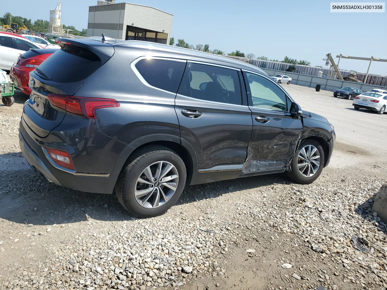 2020 Hyundai Santa Fe Limited VIN: 5NMS53ADXLH301358 Lot: 65582804