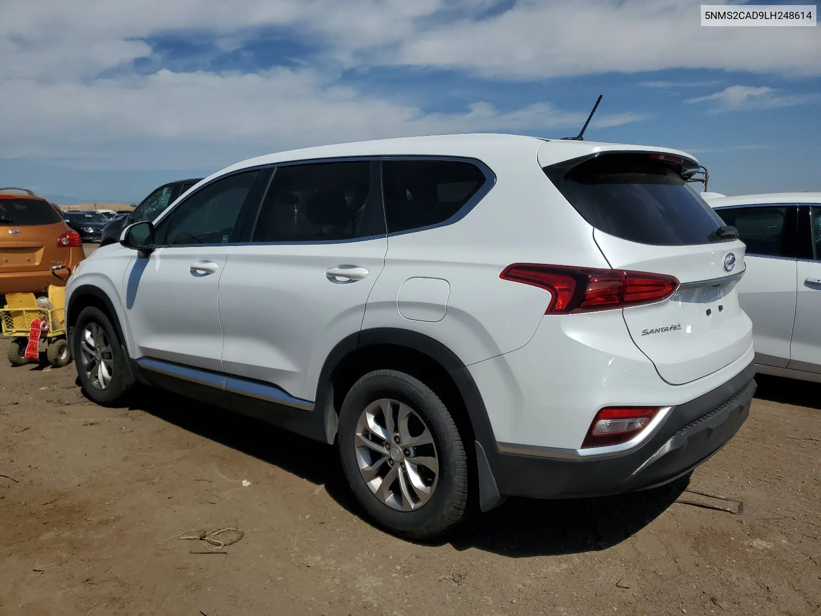 5NMS2CAD9LH248614 2020 Hyundai Santa Fe Se