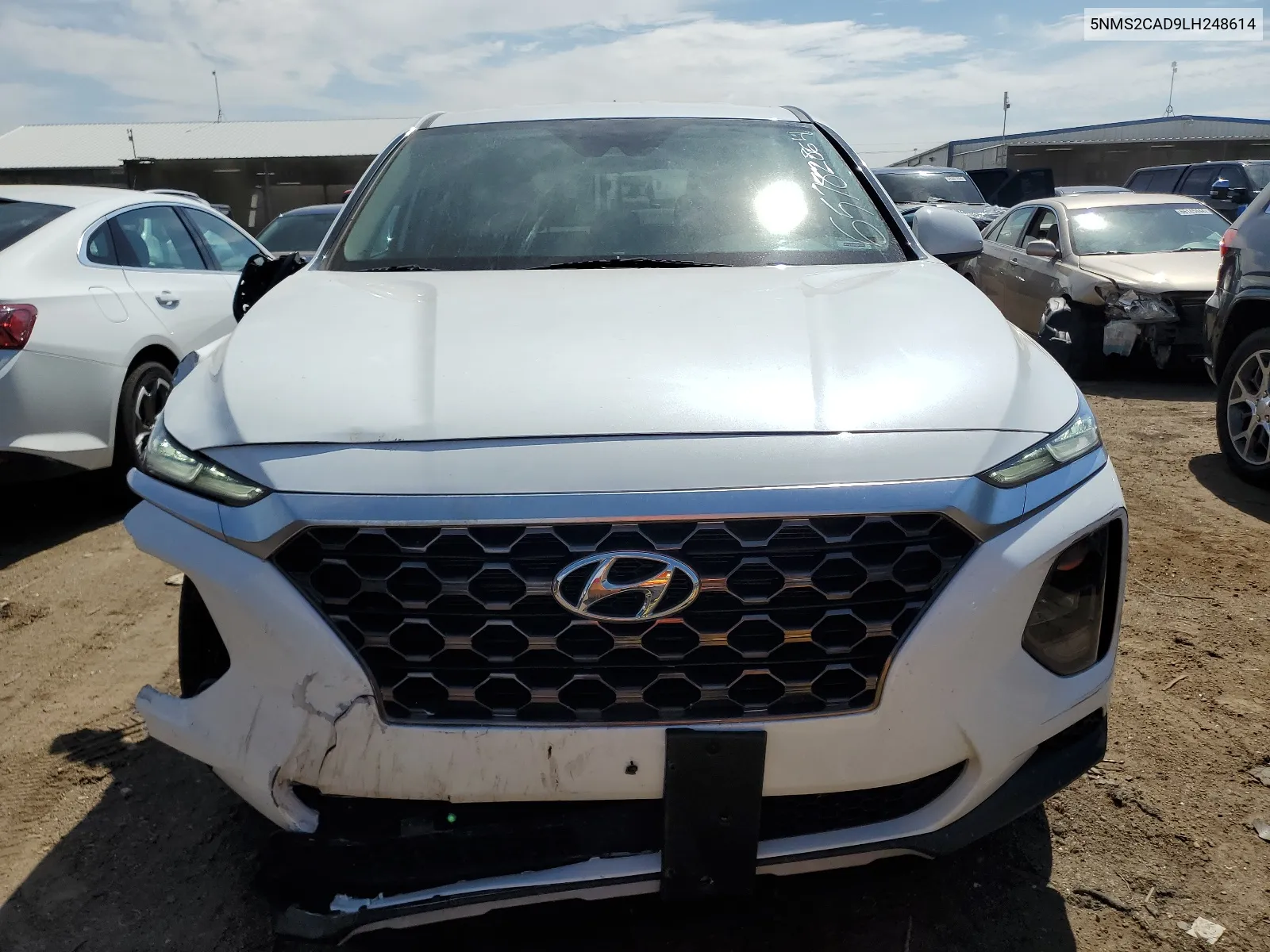 5NMS2CAD9LH248614 2020 Hyundai Santa Fe Se