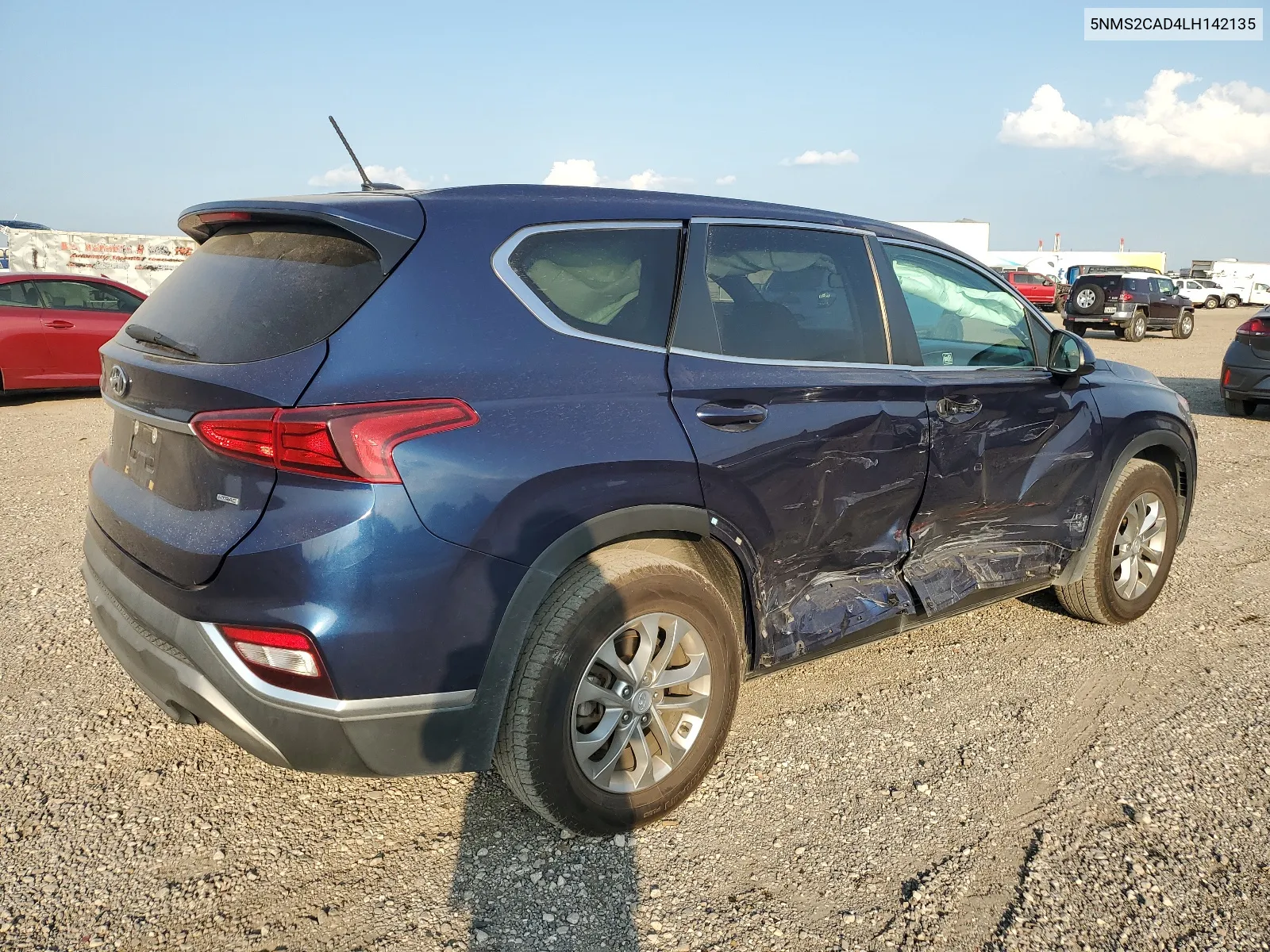 2020 Hyundai Santa Fe Se VIN: 5NMS2CAD4LH142135 Lot: 66071744