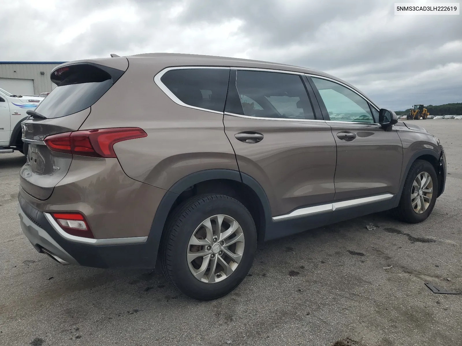 2020 Hyundai Santa Fe Sel VIN: 5NMS3CAD3LH222619 Lot: 66388814