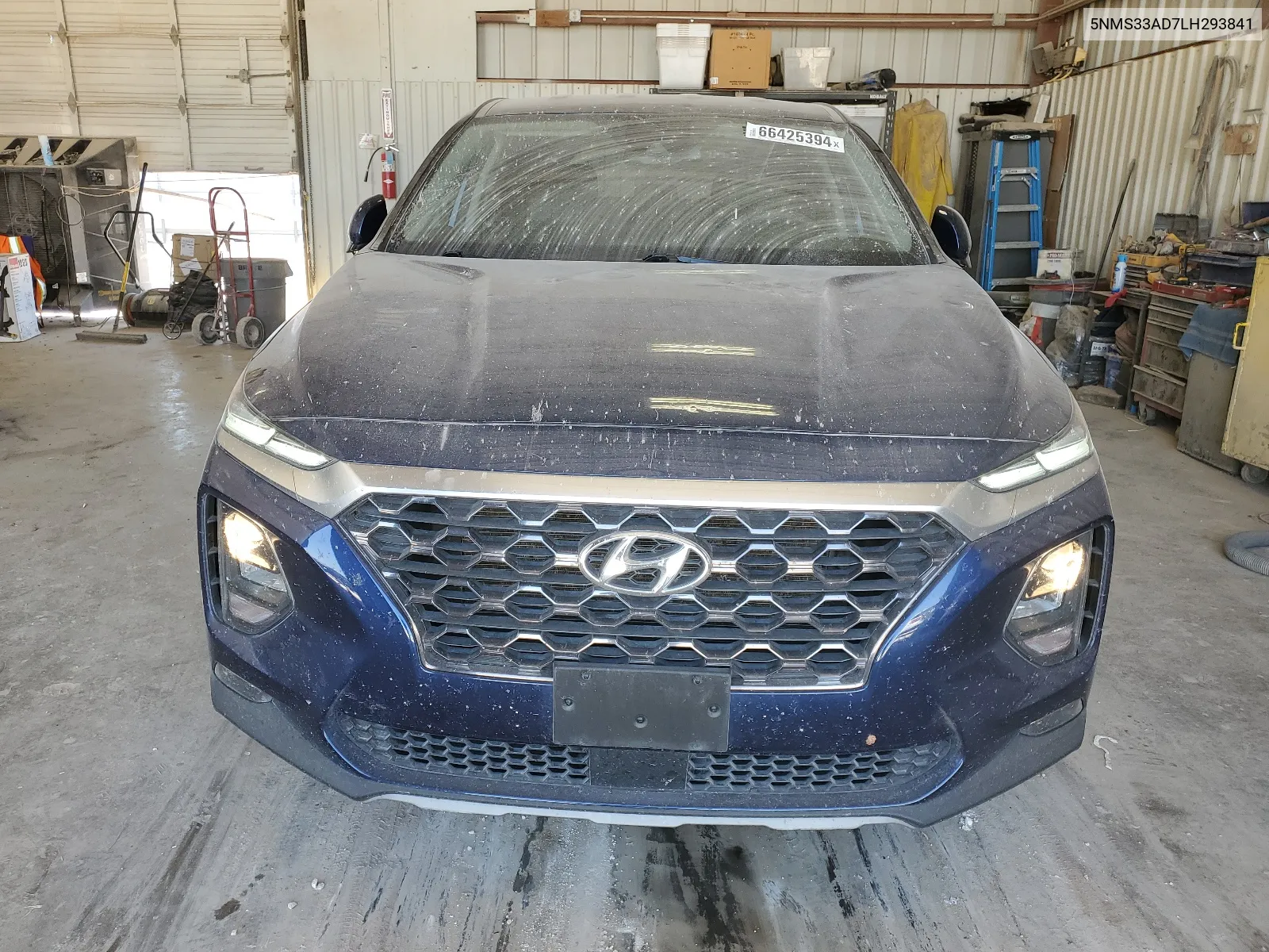 2020 Hyundai Santa Fe Sel VIN: 5NMS33AD7LH293841 Lot: 66425394