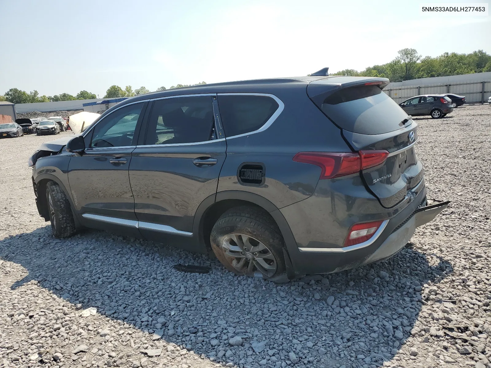 2020 Hyundai Santa Fe Sel VIN: 5NMS33AD6LH277453 Lot: 66783524