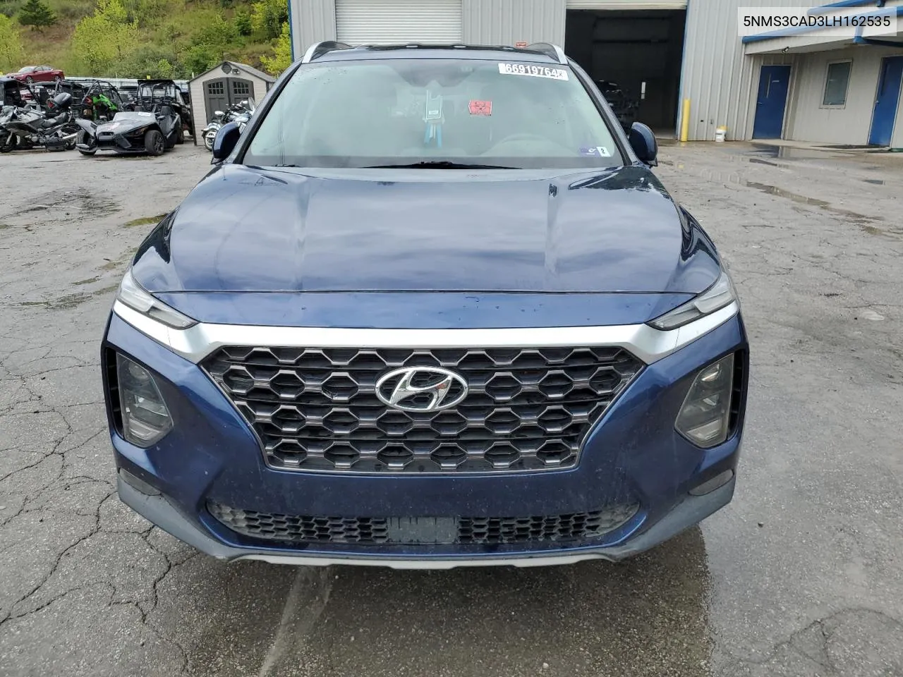 5NMS3CAD3LH162535 2020 Hyundai Santa Fe Sel