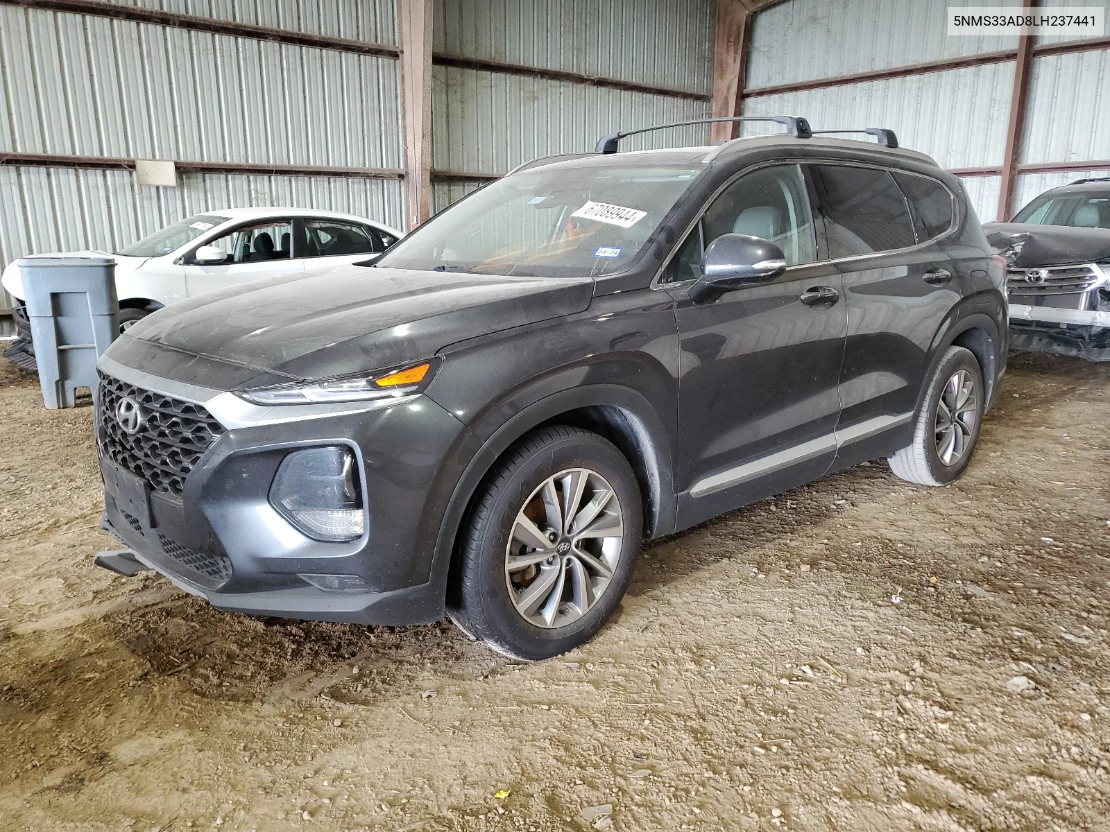 2020 Hyundai Santa Fe Sel VIN: 5NMS33AD8LH237441 Lot: 67089944