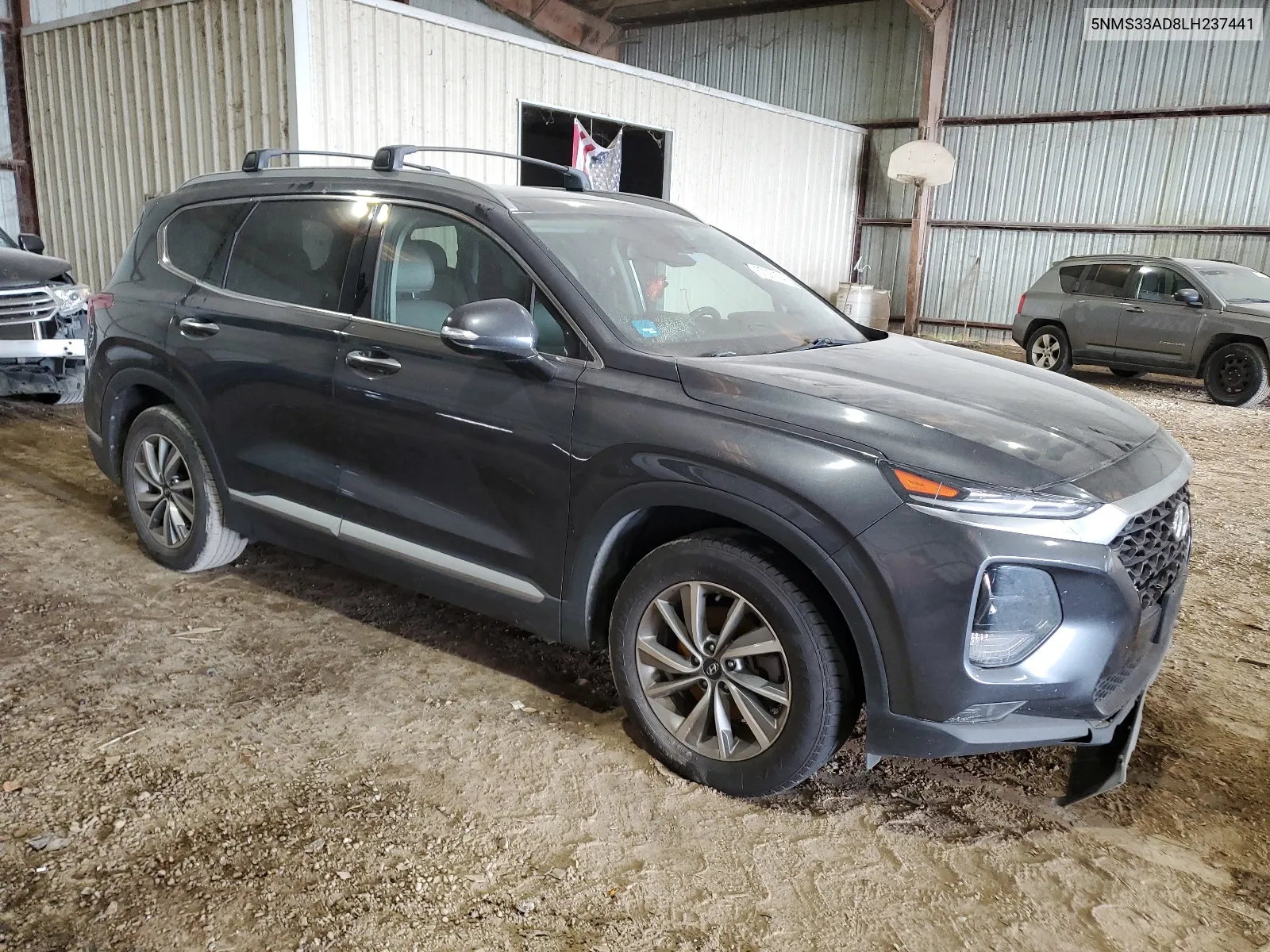 5NMS33AD8LH237441 2020 Hyundai Santa Fe Sel