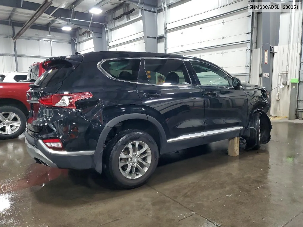 2020 Hyundai Santa Fe Sel VIN: 5NMS3CAD5LH230351 Lot: 67273364