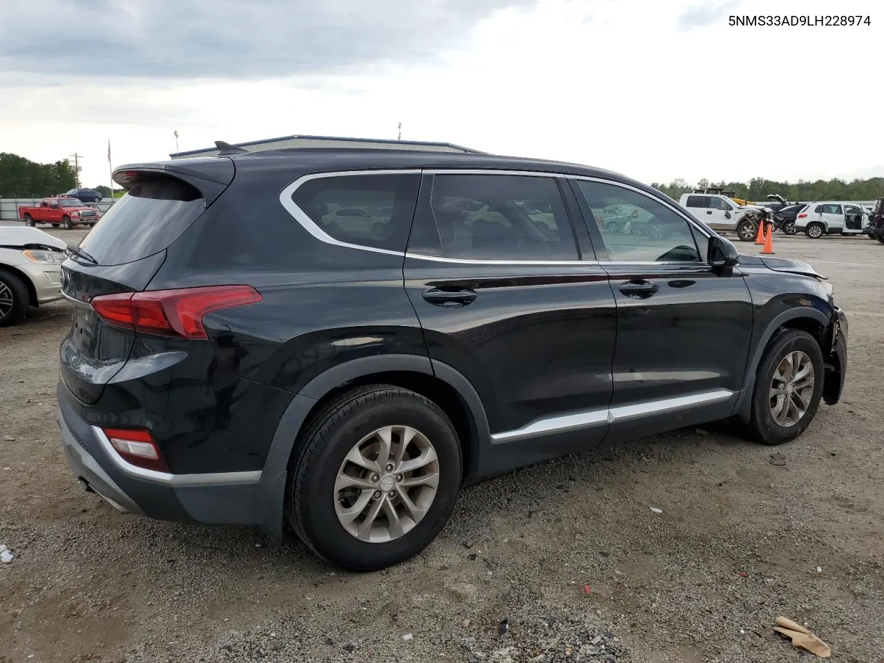 5NMS33AD9LH228974 2020 Hyundai Santa Fe Sel