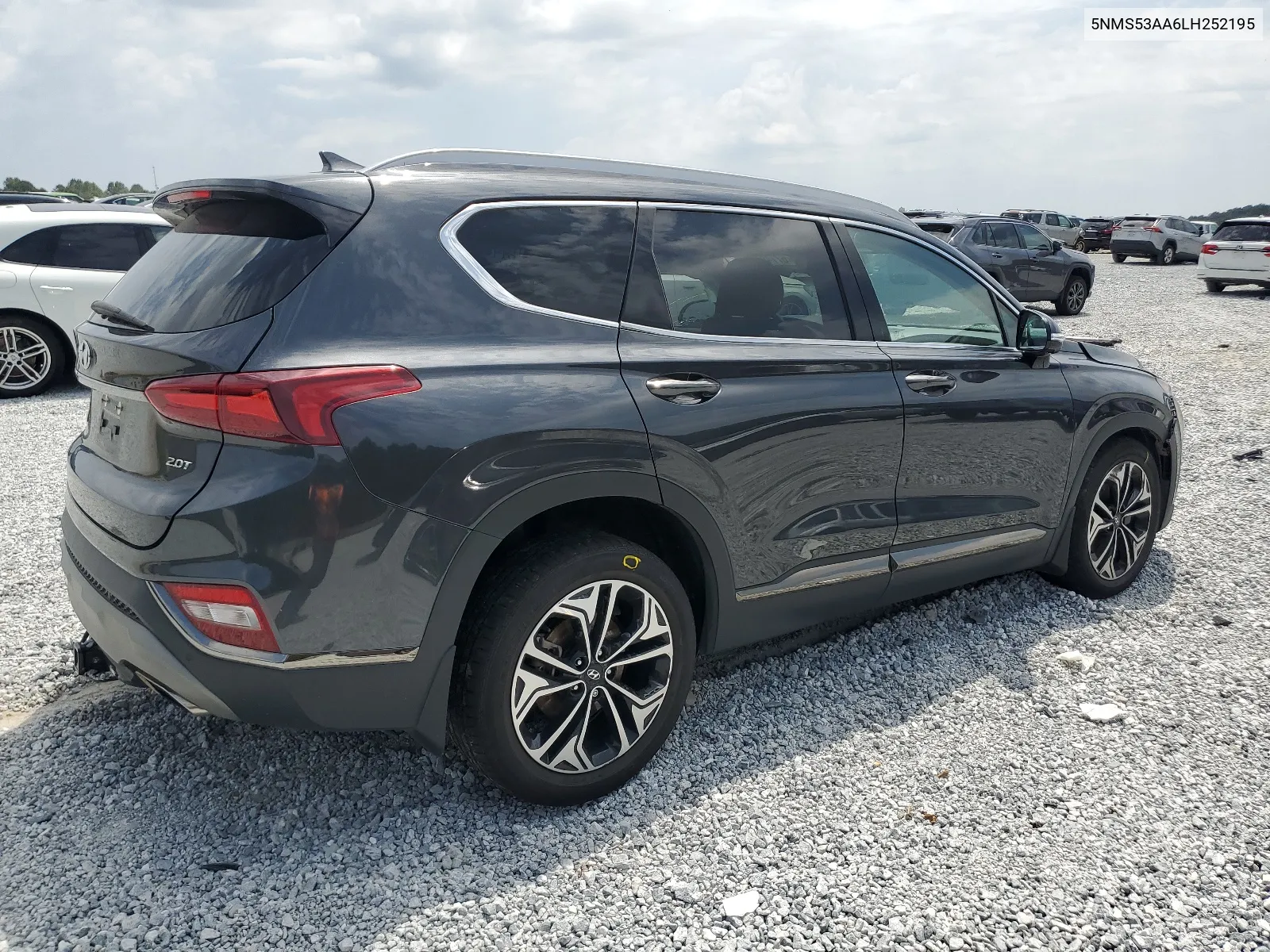 2020 Hyundai Santa Fe Limited VIN: 5NMS53AA6LH252195 Lot: 67740124