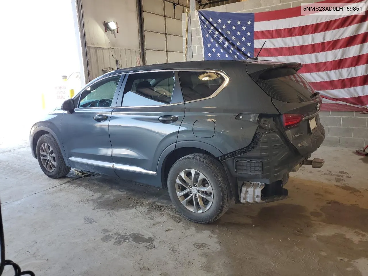 2020 Hyundai Santa Fe Se VIN: 5NMS23AD0LH169851 Lot: 67795954