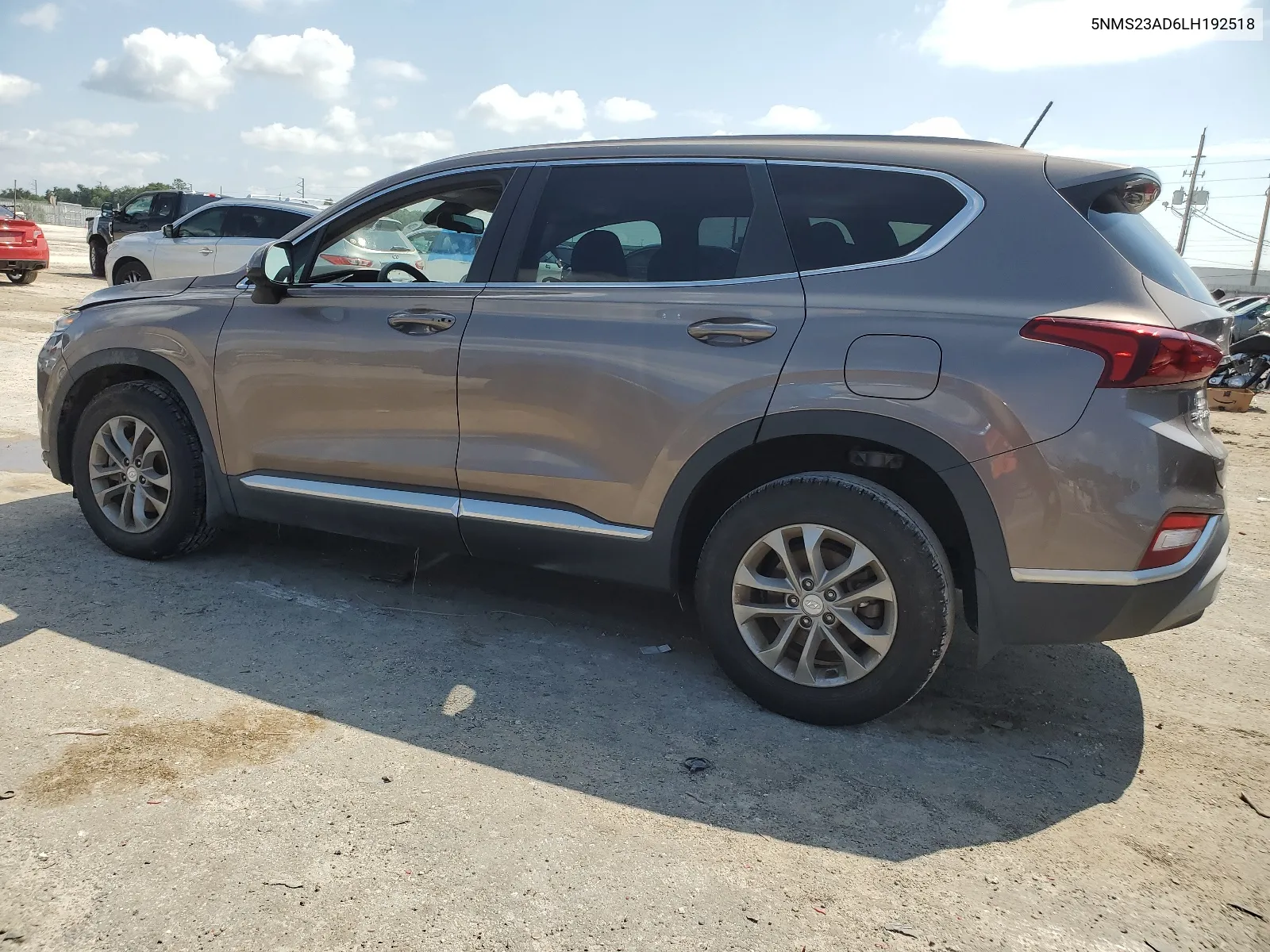 2020 Hyundai Santa Fe Se VIN: 5NMS23AD6LH192518 Lot: 67910604