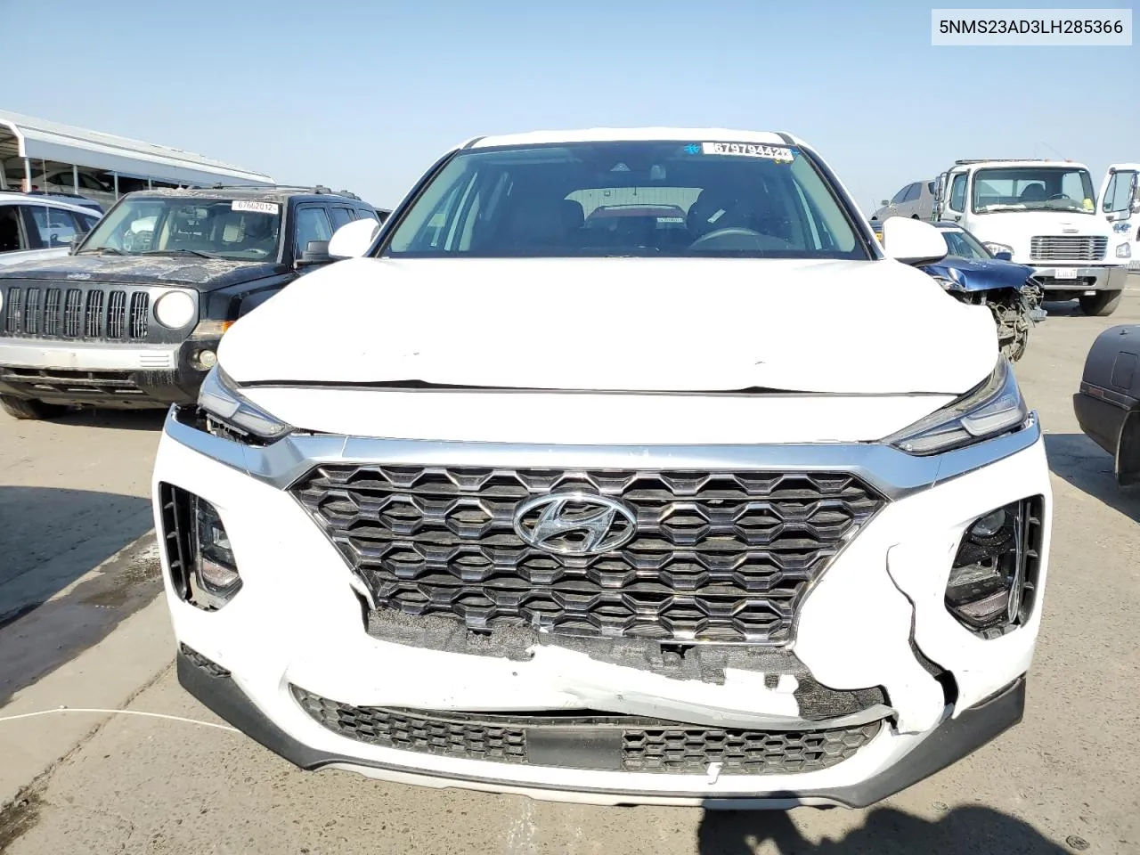 2020 Hyundai Santa Fe Se VIN: 5NMS23AD3LH285366 Lot: 67979442