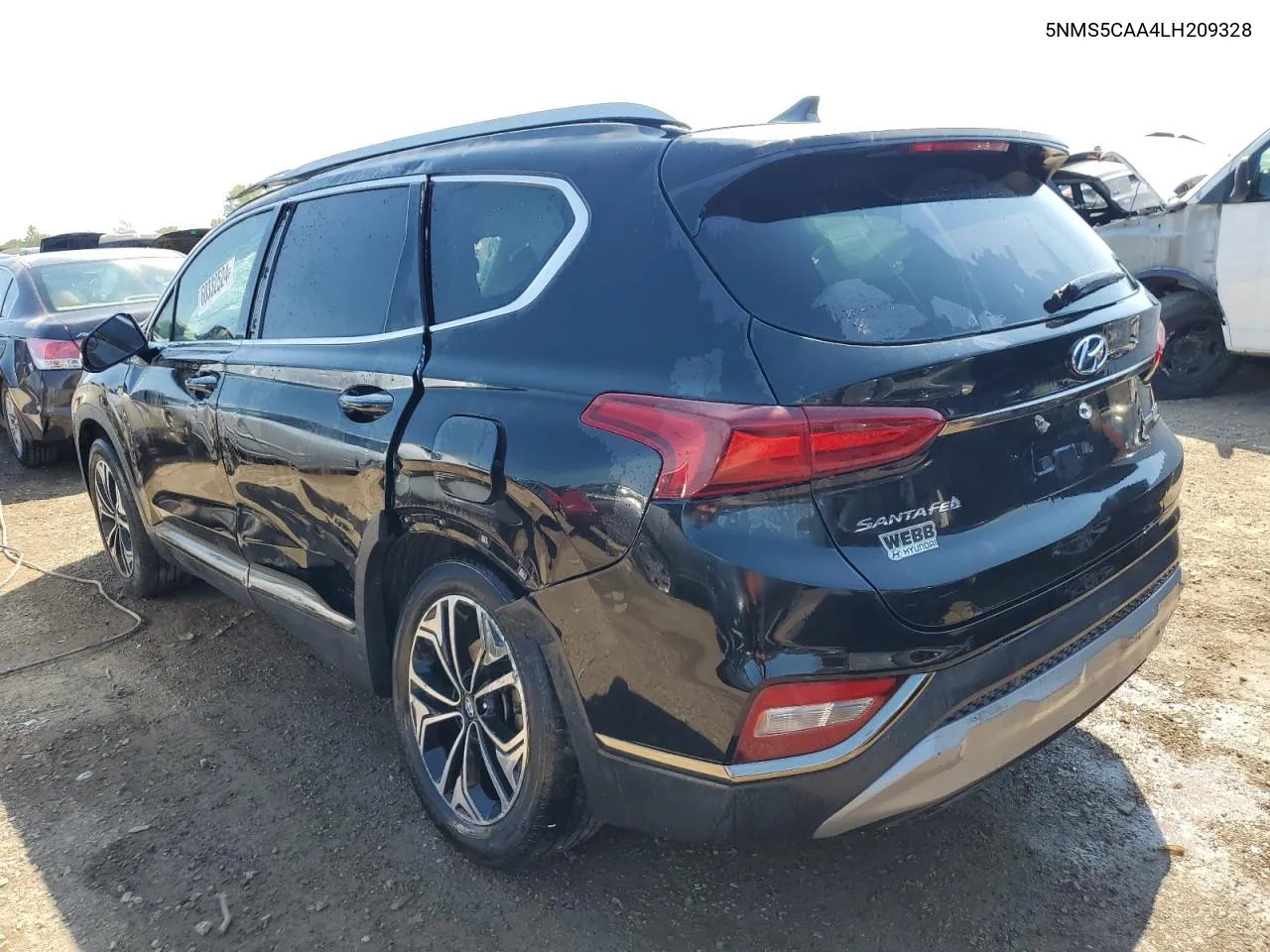 2020 Hyundai Santa Fe Limited VIN: 5NMS5CAA4LH209328 Lot: 68332524