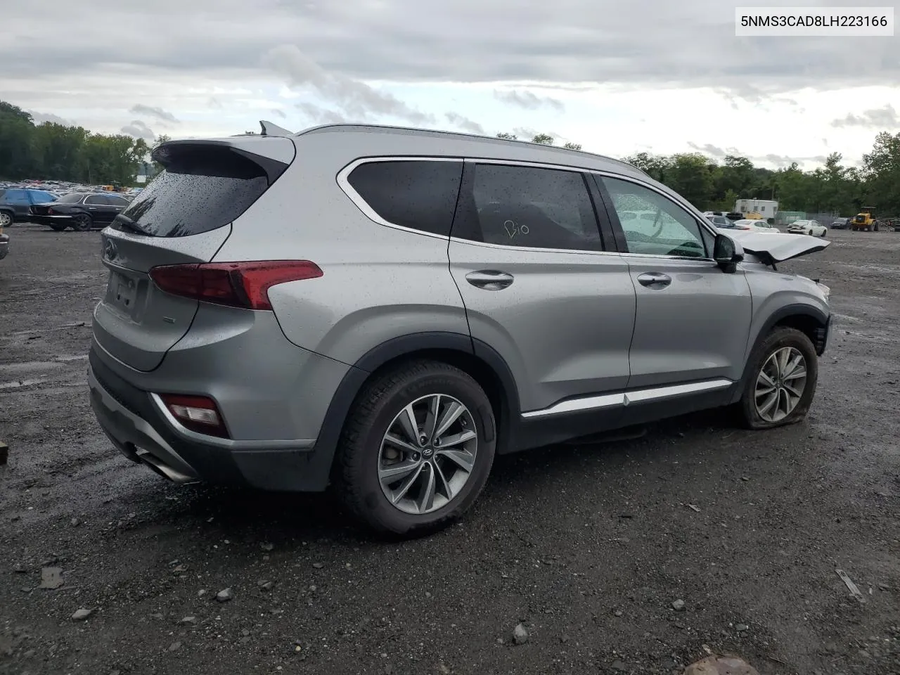 2020 Hyundai Santa Fe Sel VIN: 5NMS3CAD8LH223166 Lot: 68497984