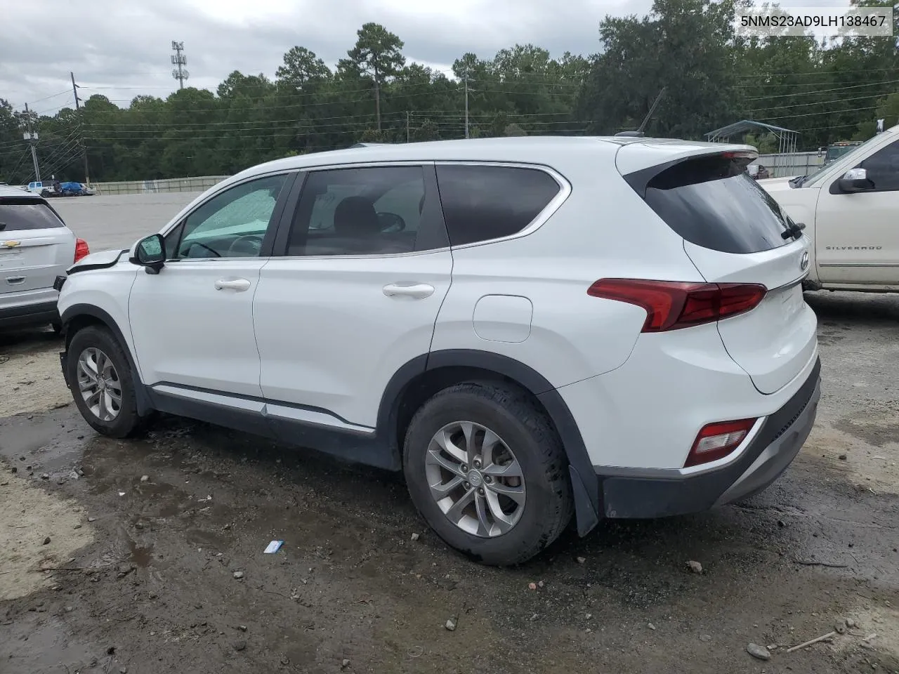 2020 Hyundai Santa Fe Se VIN: 5NMS23AD9LH138467 Lot: 68730444