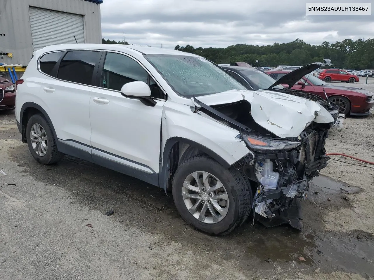 2020 Hyundai Santa Fe Se VIN: 5NMS23AD9LH138467 Lot: 68730444