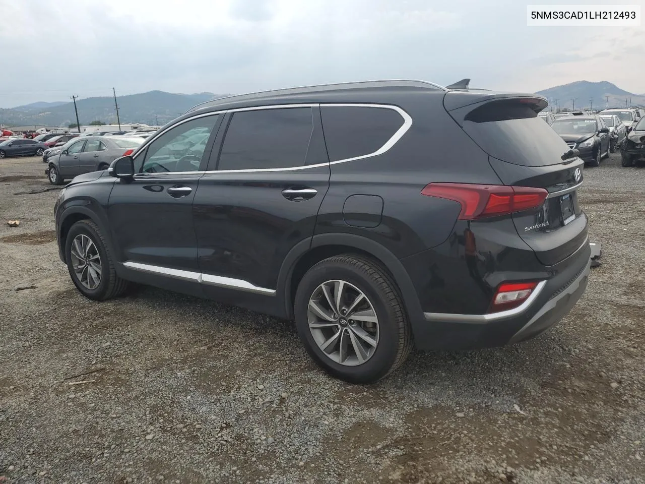 5NMS3CAD1LH212493 2020 Hyundai Santa Fe Sel