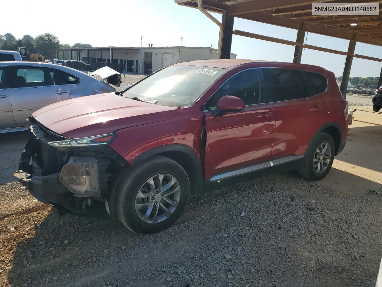 2020 Hyundai Santa Fe Se VIN: 5NMS23AD4LH148582 Lot: 69146824