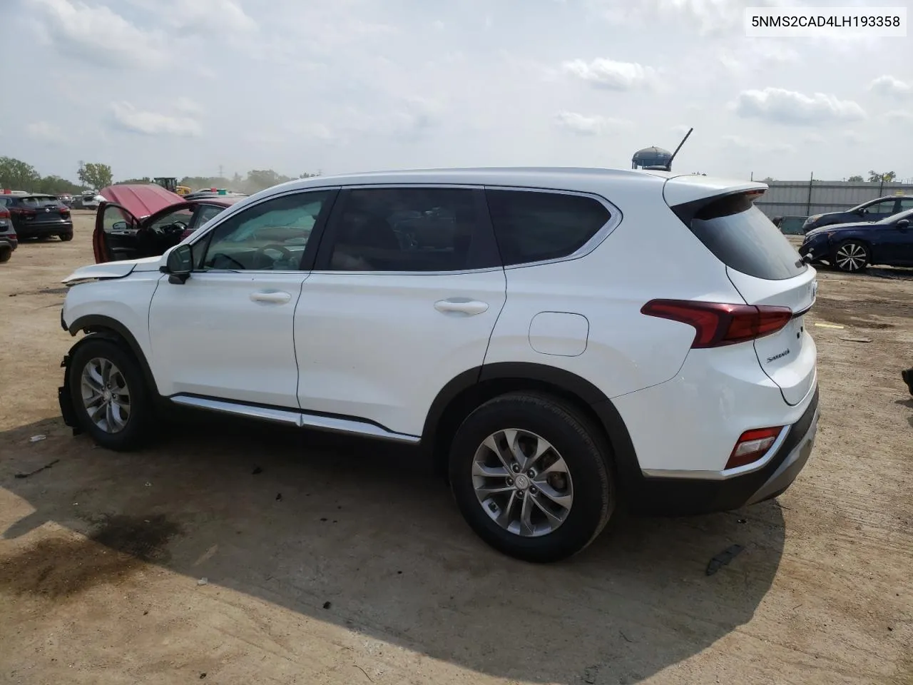 5NMS2CAD4LH193358 2020 Hyundai Santa Fe Se