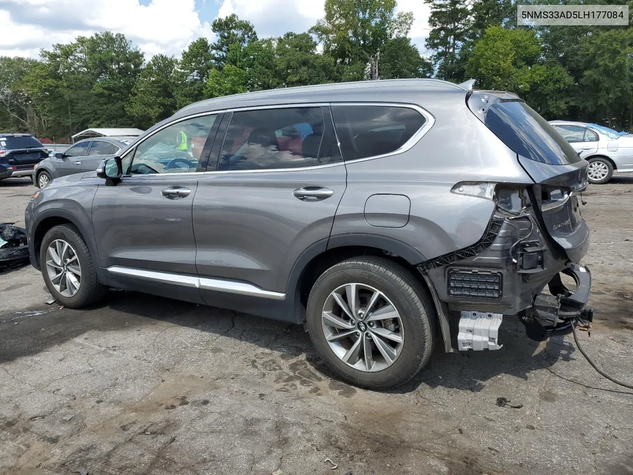 2020 Hyundai Santa Fe Sel VIN: 5NMS33AD5LH177084 Lot: 69259844