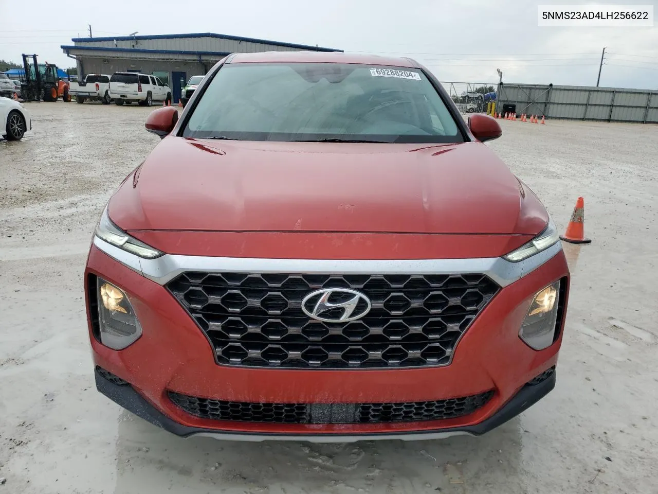 5NMS23AD4LH256622 2020 Hyundai Santa Fe Se