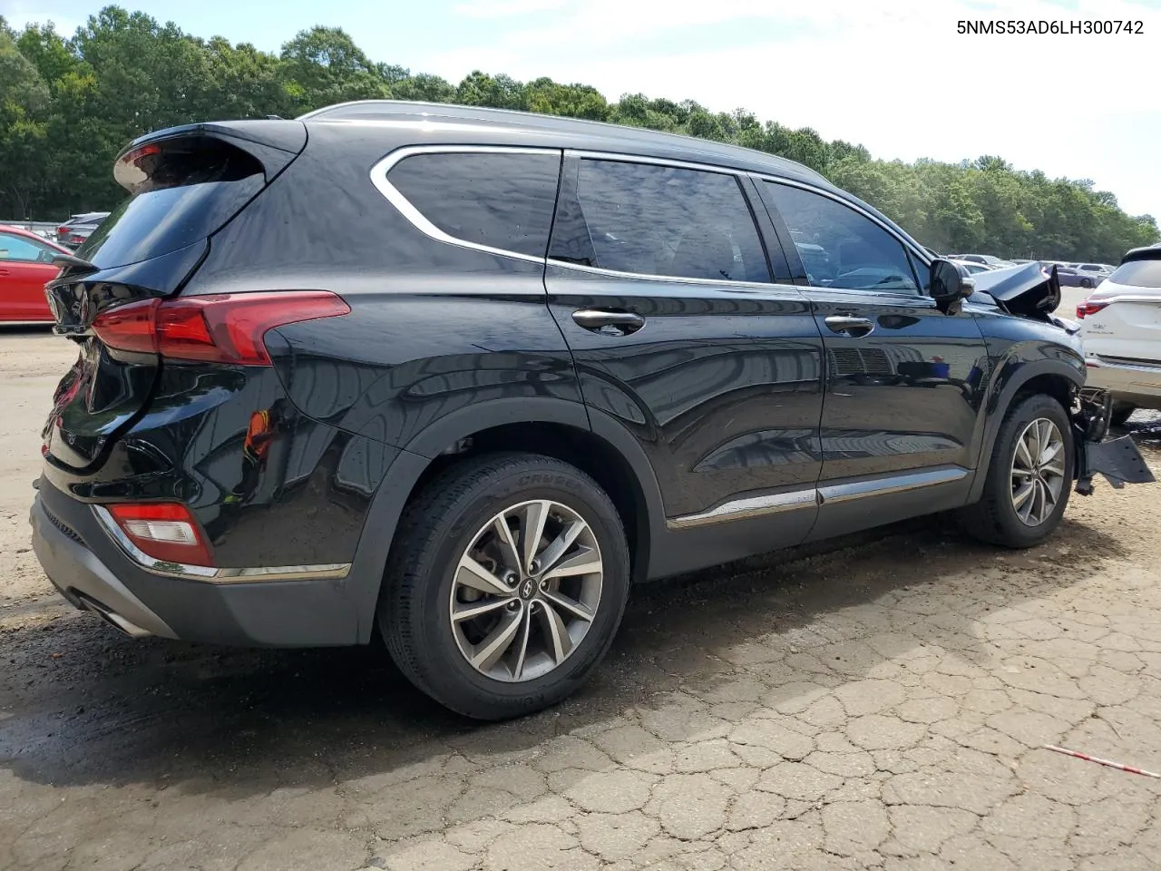 2020 Hyundai Santa Fe Limited VIN: 5NMS53AD6LH300742 Lot: 69308394