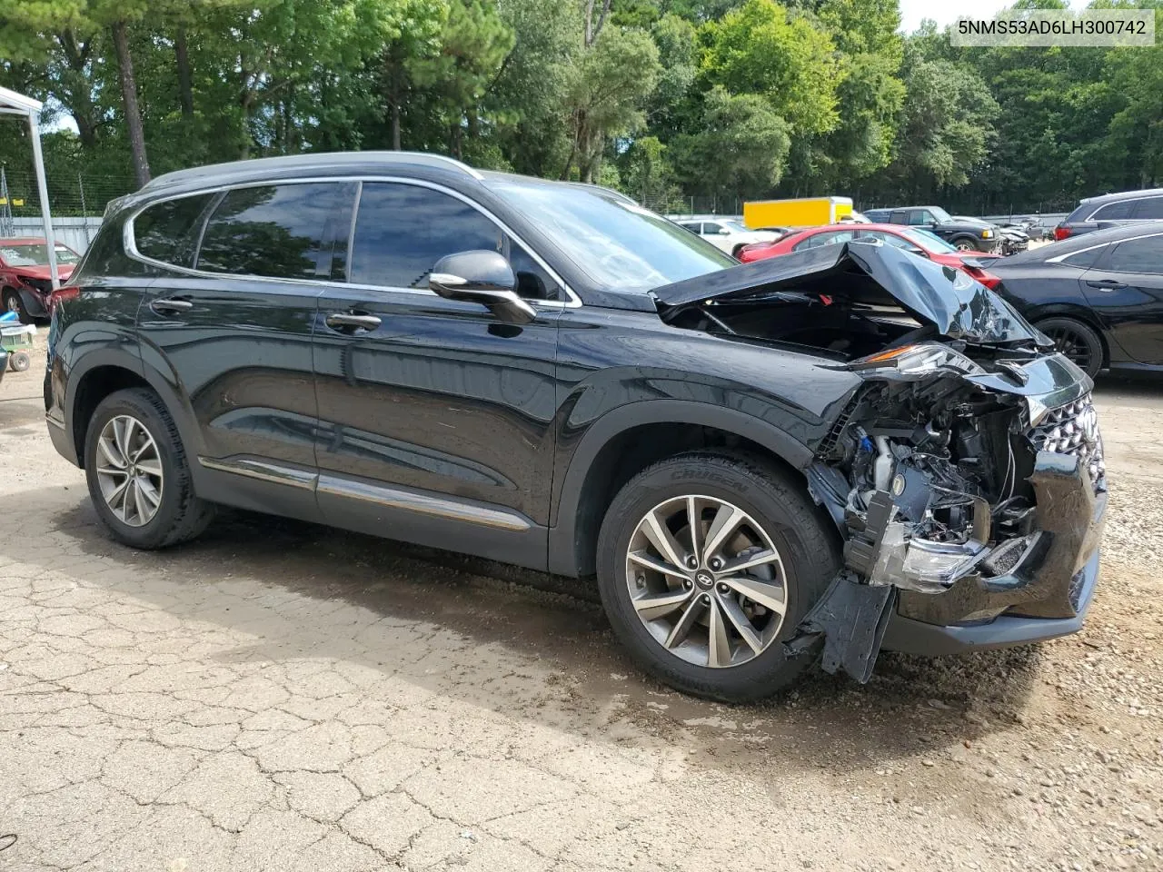 2020 Hyundai Santa Fe Limited VIN: 5NMS53AD6LH300742 Lot: 69308394