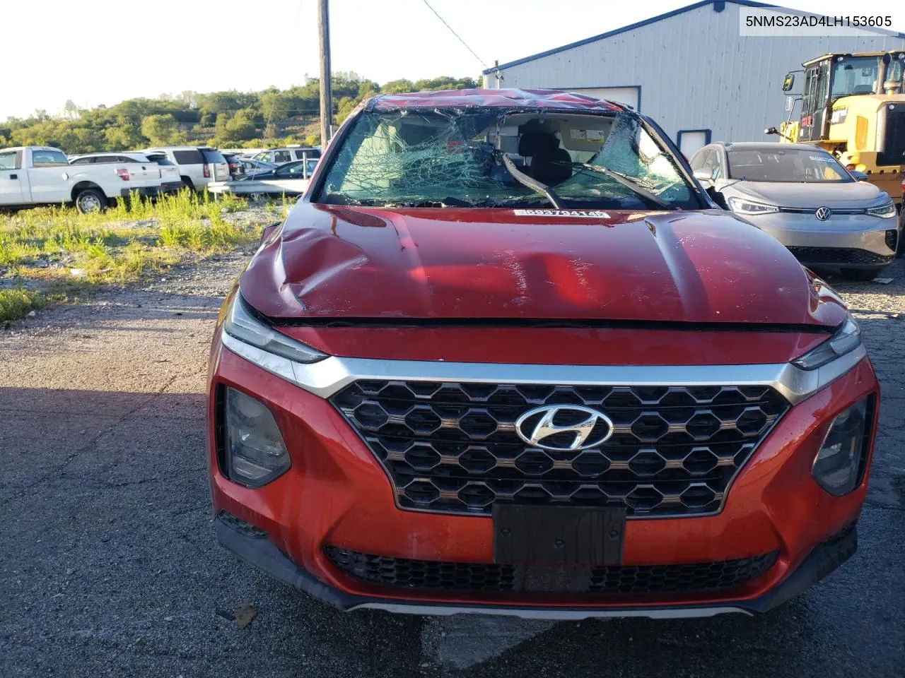 2020 Hyundai Santa Fe Se VIN: 5NMS23AD4LH153605 Lot: 69379414