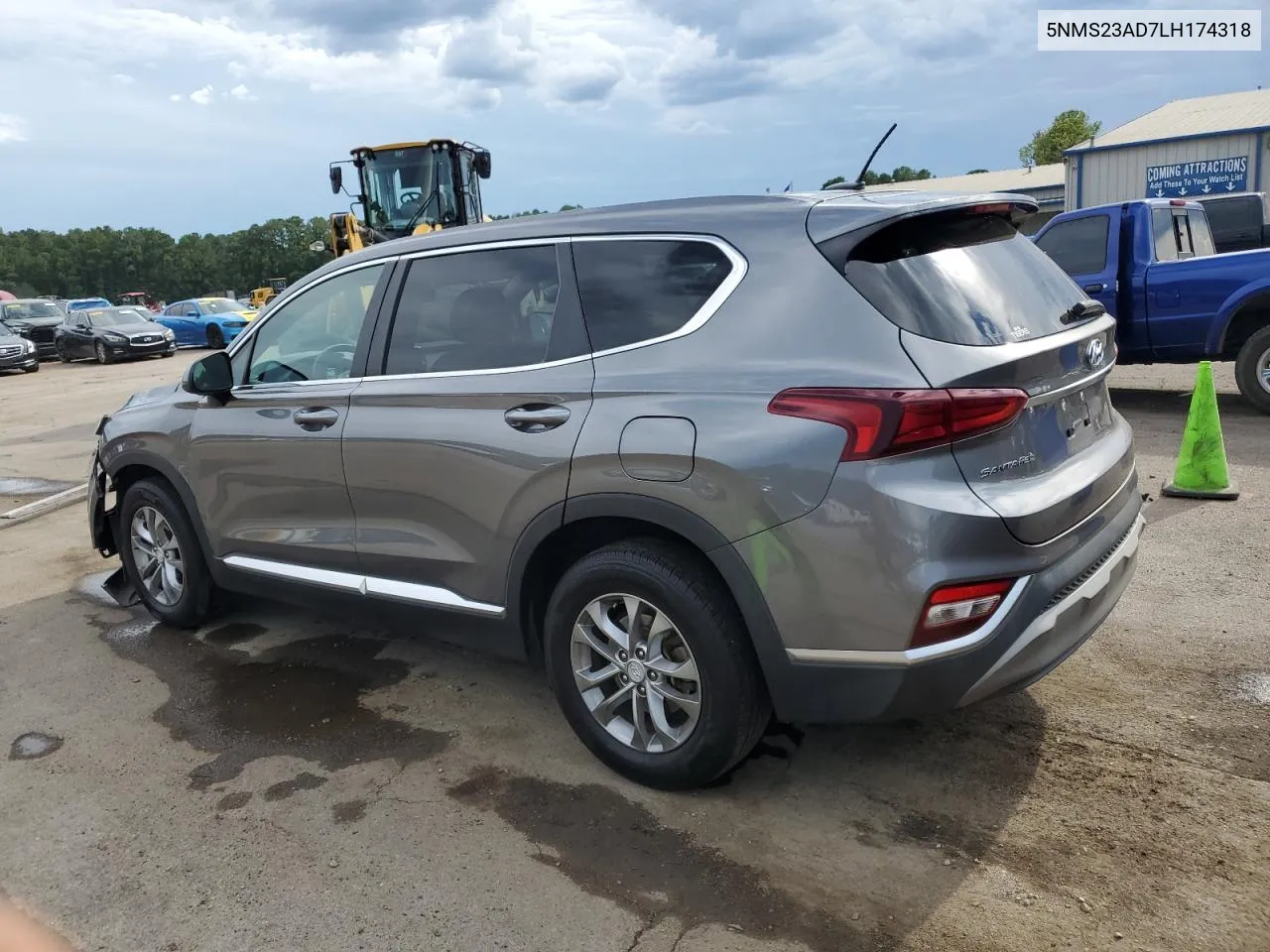 2020 Hyundai Santa Fe Se VIN: 5NMS23AD7LH174318 Lot: 69381254