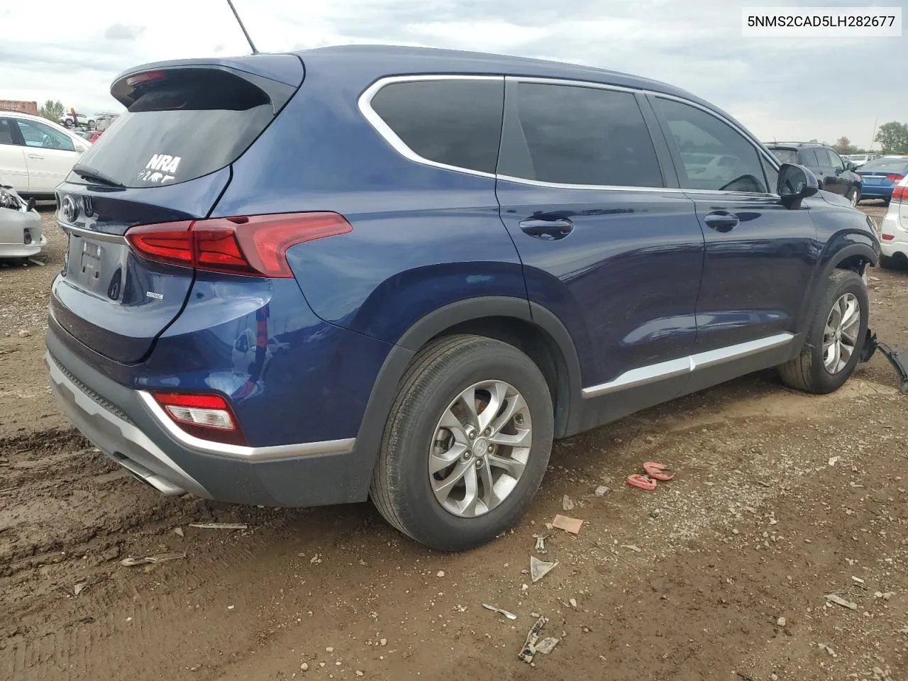 5NMS2CAD5LH282677 2020 Hyundai Santa Fe Se